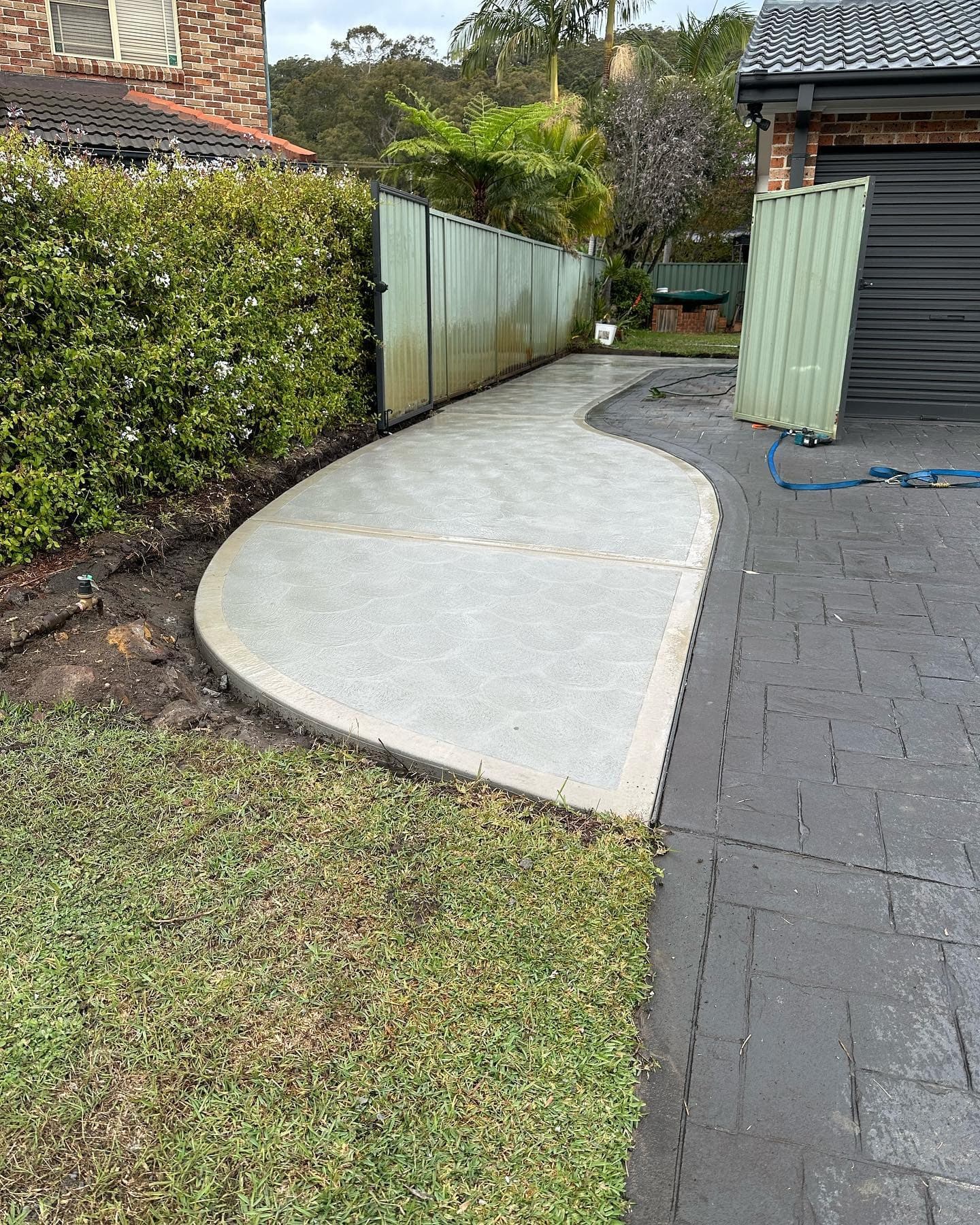 Path extension and spa slab